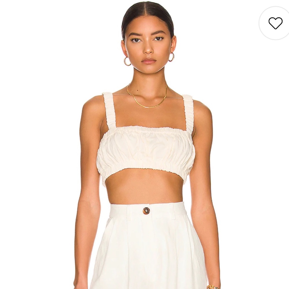 🆕 Anna Nata Heather Crop Top
